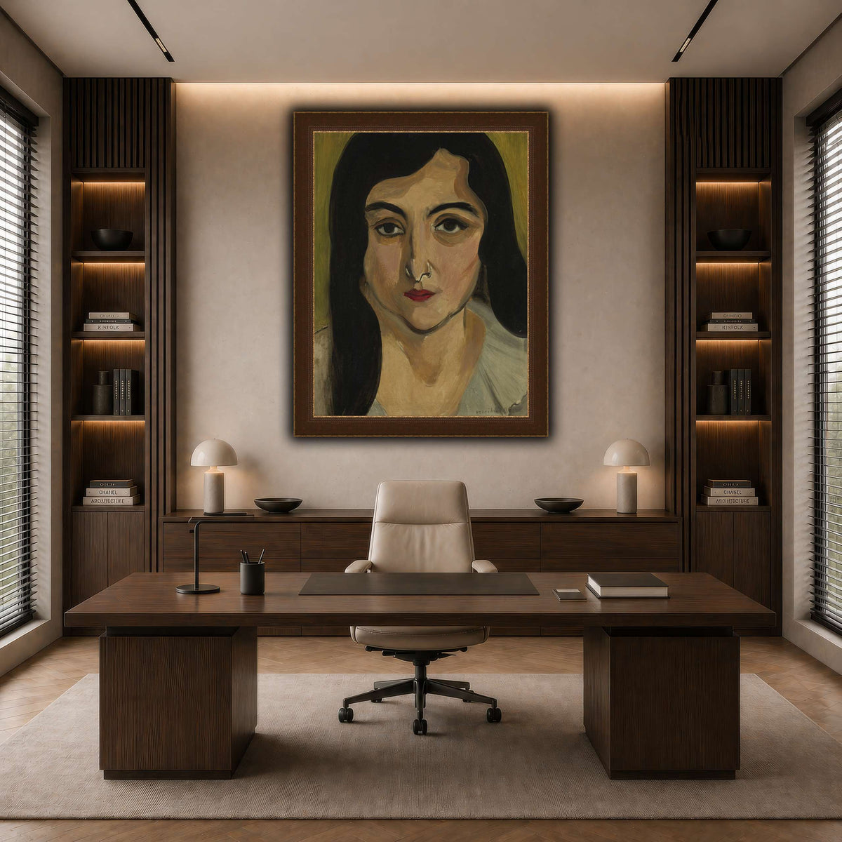 Tête_de_Femme_Henri_Matisse dark neutral-office