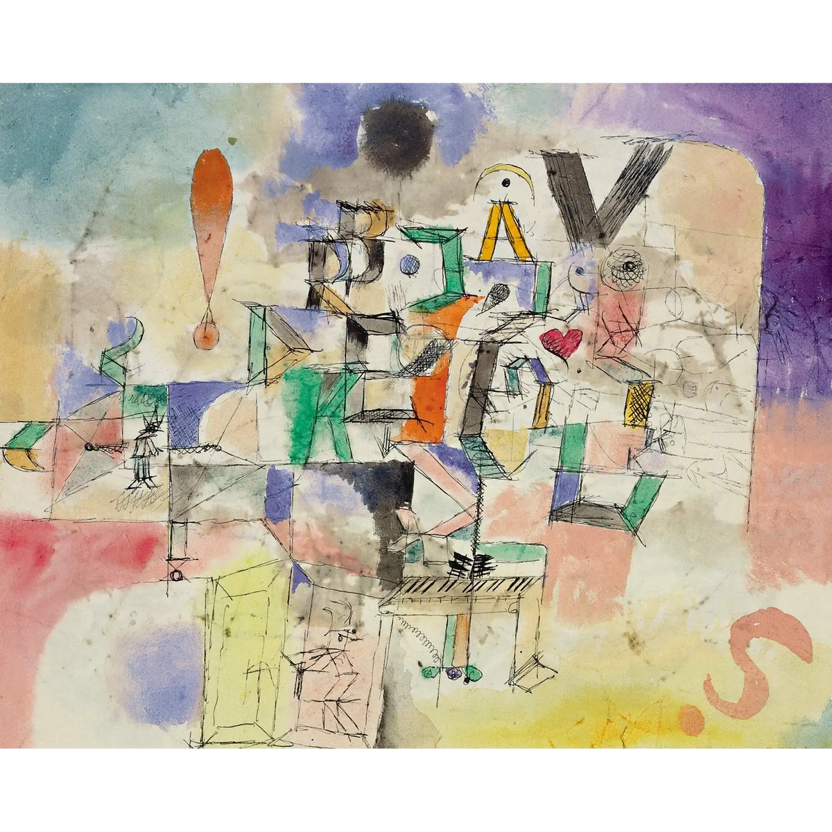 The-Literary-Piano-1918-1918_paul-klee