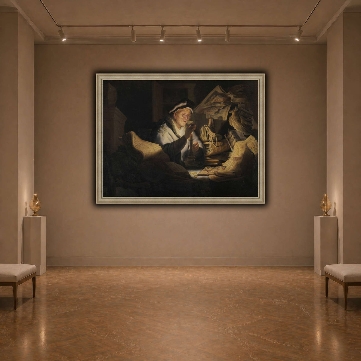 The-Money-Changer_Rembrandt-van-Rijn dark neutral-agallery