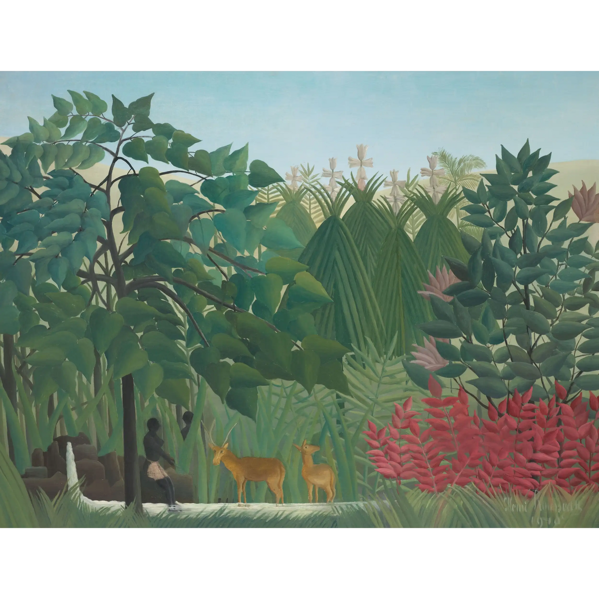 The-Waterfall-1910_Henri-Rousseau