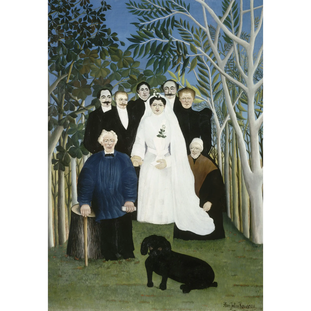 The-Wedding-Party-Circa-1905_Henri-Rousseau