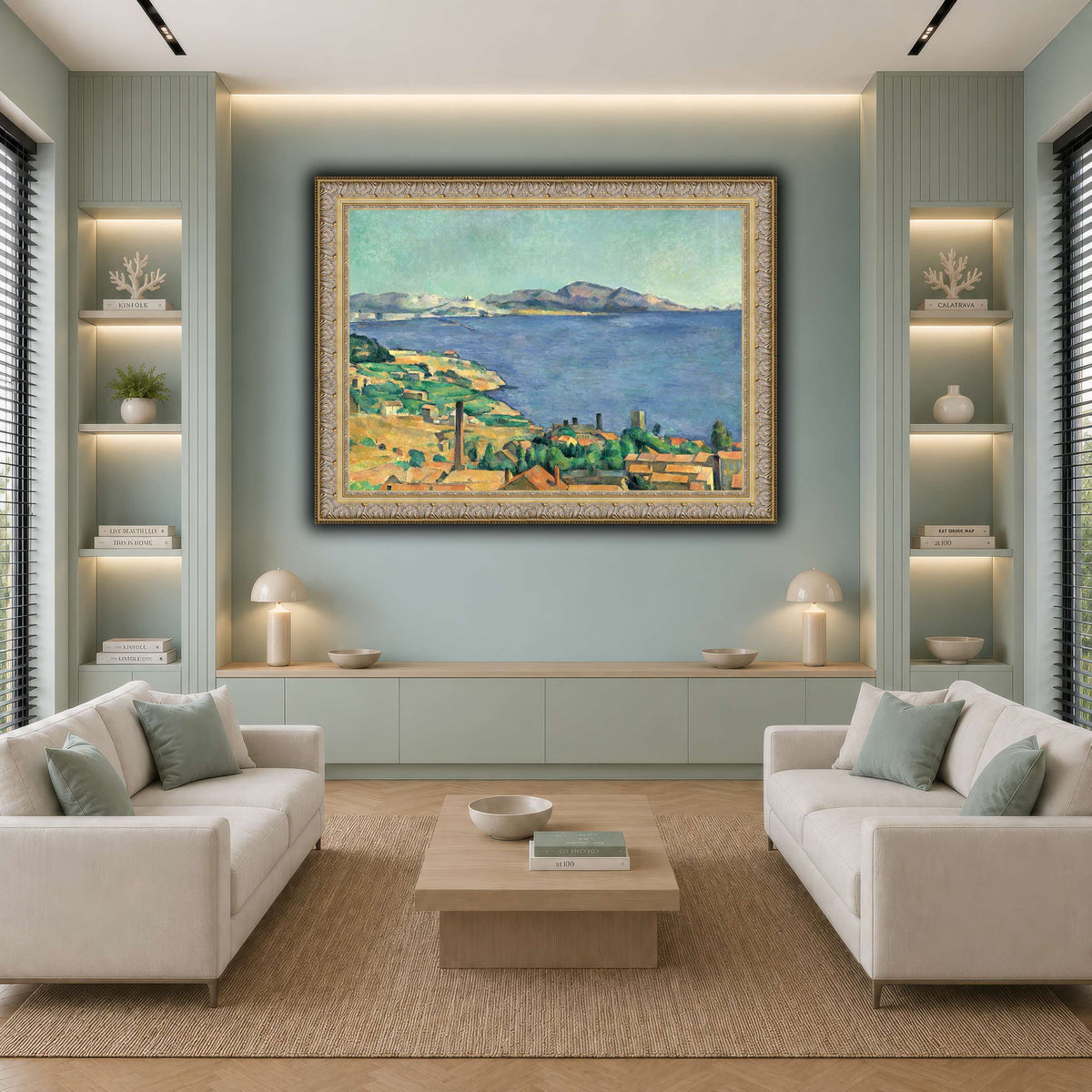 The_Gulf_of_Marseilles_Seen_from_L'Estaque_Paul_Cezanne cool-living room