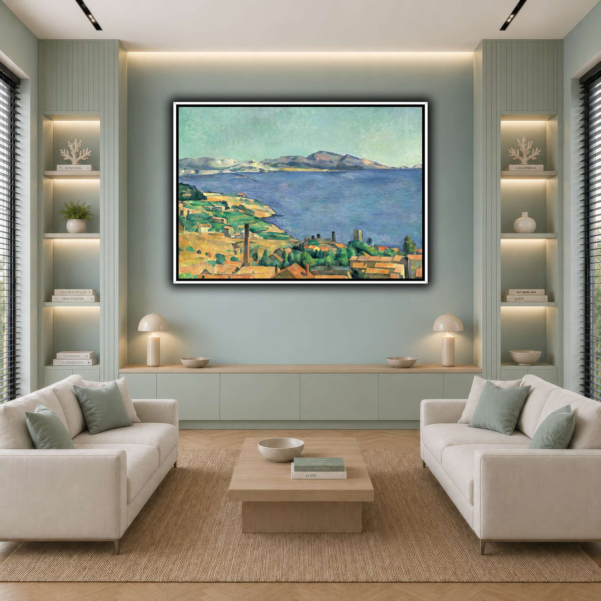 The_Gulf_of_Marseilles_Seen_from_L'Estaque_Paul_Cezanne cool-living room