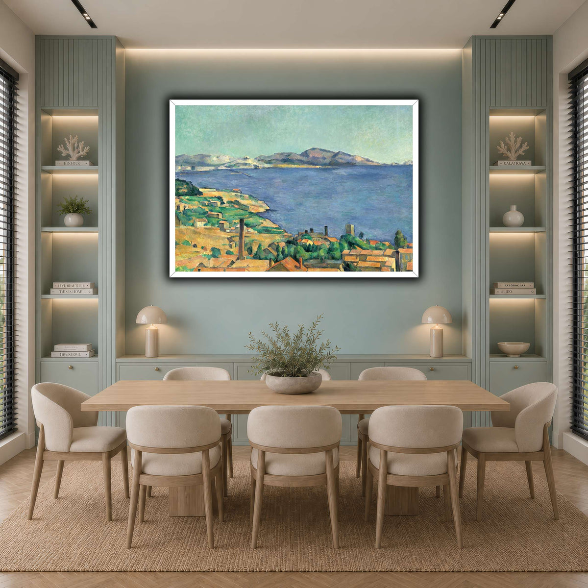 The_Gulf_of_Marseilles_Seen_from_L'Estaque_Paul_Cezanne cool-dining