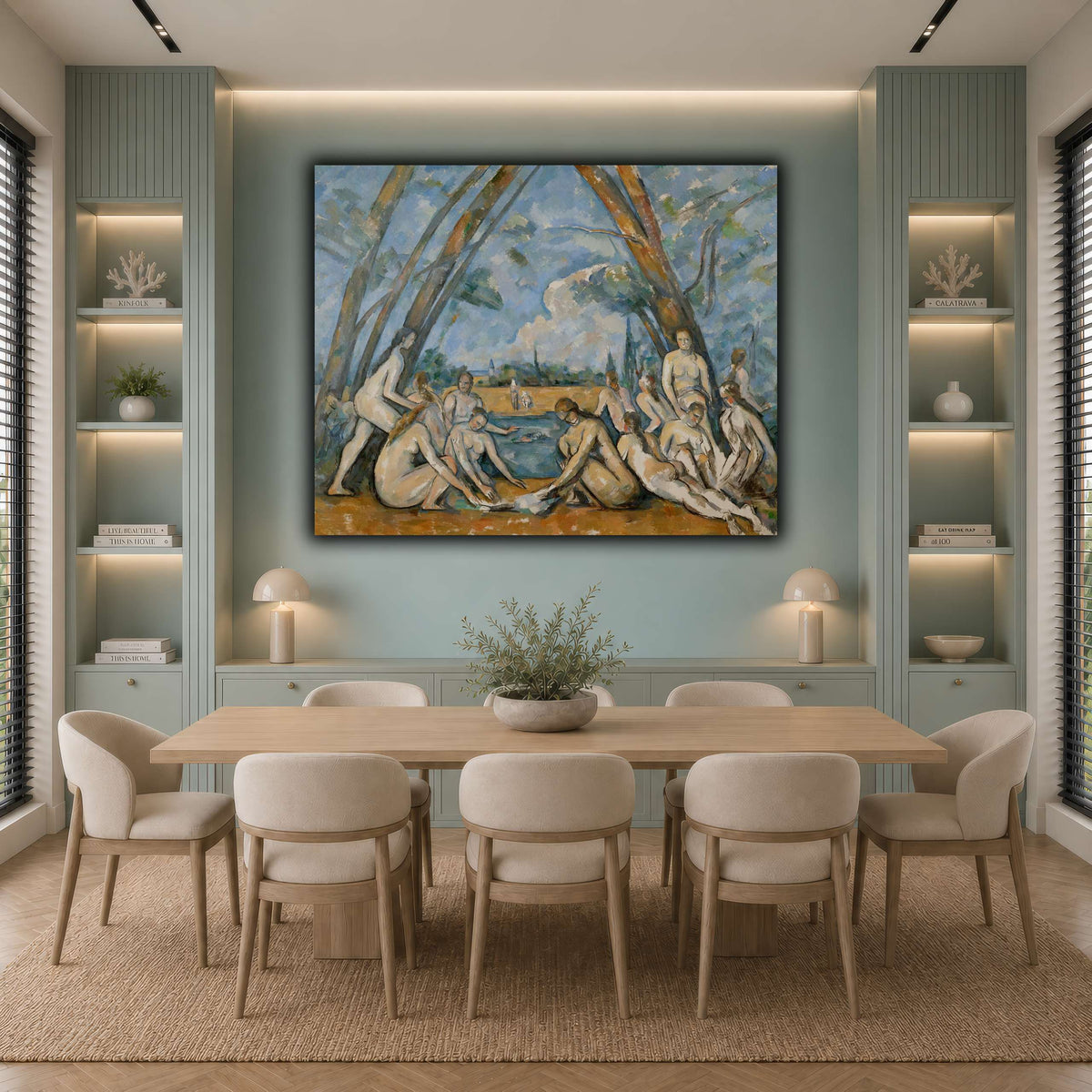 The_Large_Bathers_by_Paul_Cezanne cool-dining