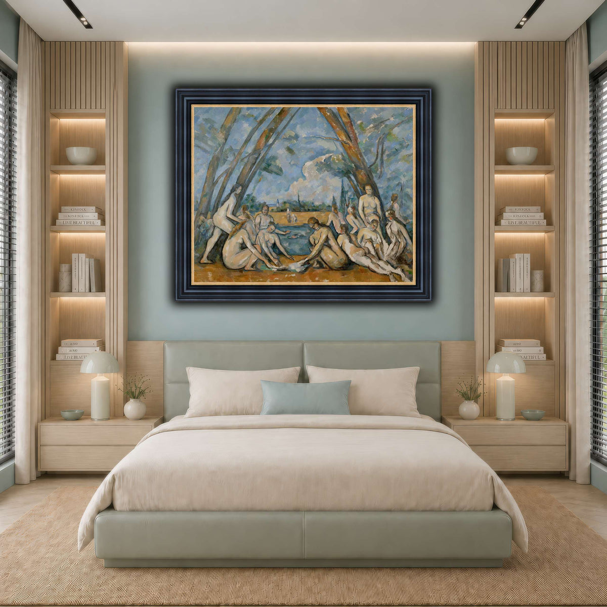 The_Large_Bathers_by_Paul_Cezanne cool-bedroom