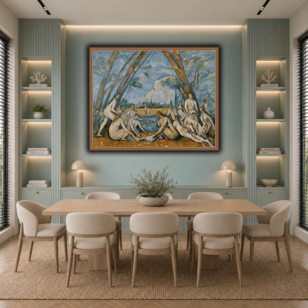 The_Large_Bathers_by_Paul_Cezanne cool-dining