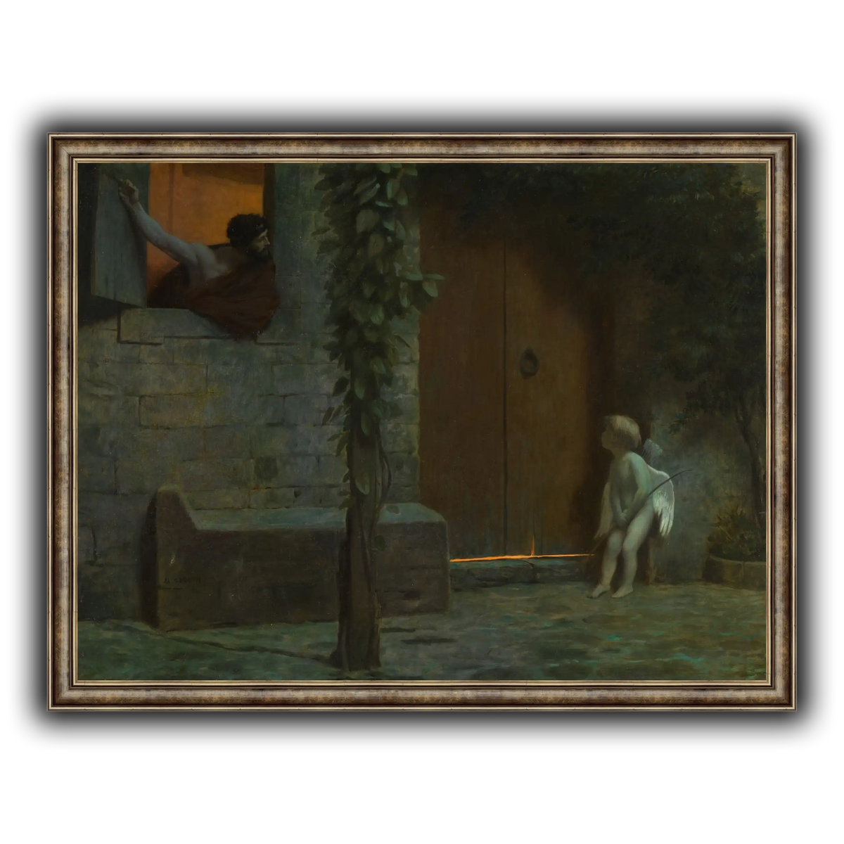 The_Story_of_Anacreon_1--Cupid_at_the_Door_in_a_Rainstorm_Jean-Léon_Gérôme