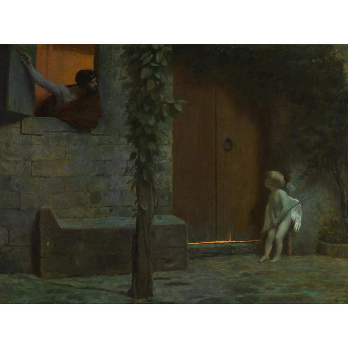 The_Story_of_Anacreon_1--Cupid_at_the_Door_in_a_Rainstorm_Jean-Léon_Gérôme