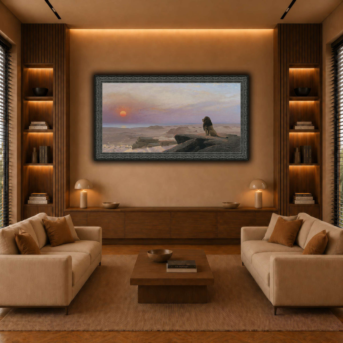 The_Two_Majesties_Jean-Léon_Gérôme warm-living-room