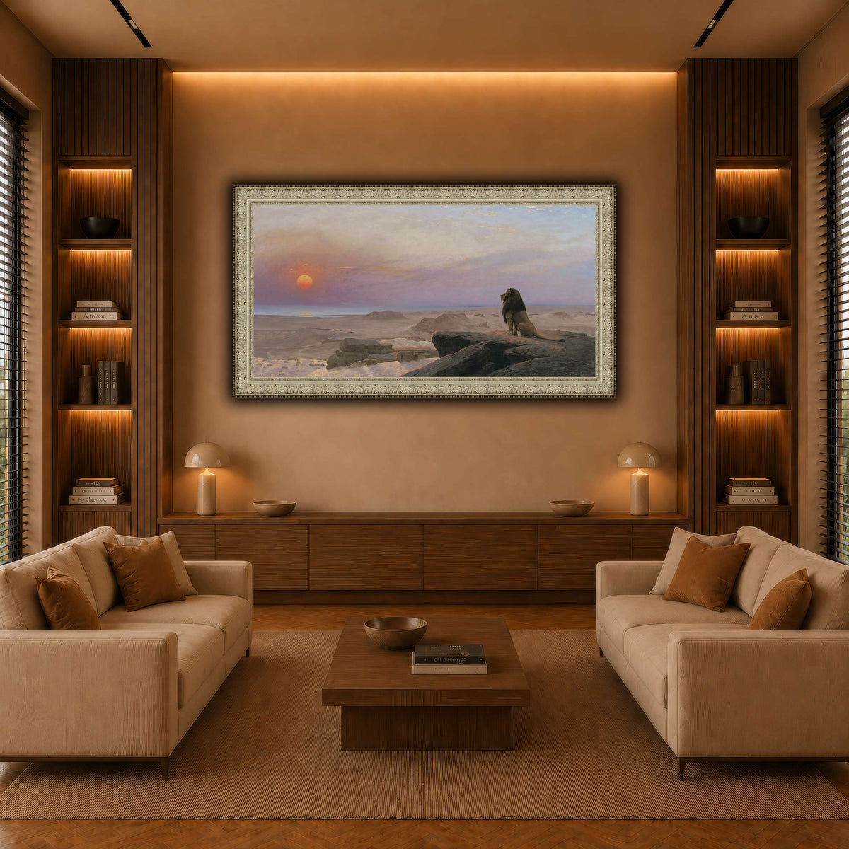 The_Two_Majesties_Jean-Léon_Gérôme warm-living-room