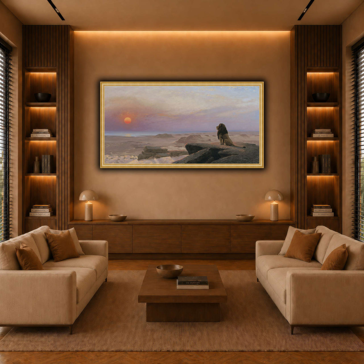 The_Two_Majesties_Jean-Léon_Gérôme warm-living-room