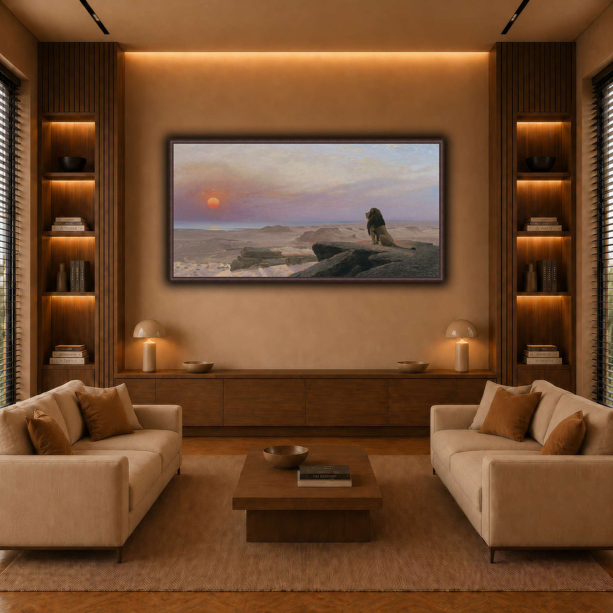 The_Two_Majesties_Jean-Léon_Gérôme warm-living-room