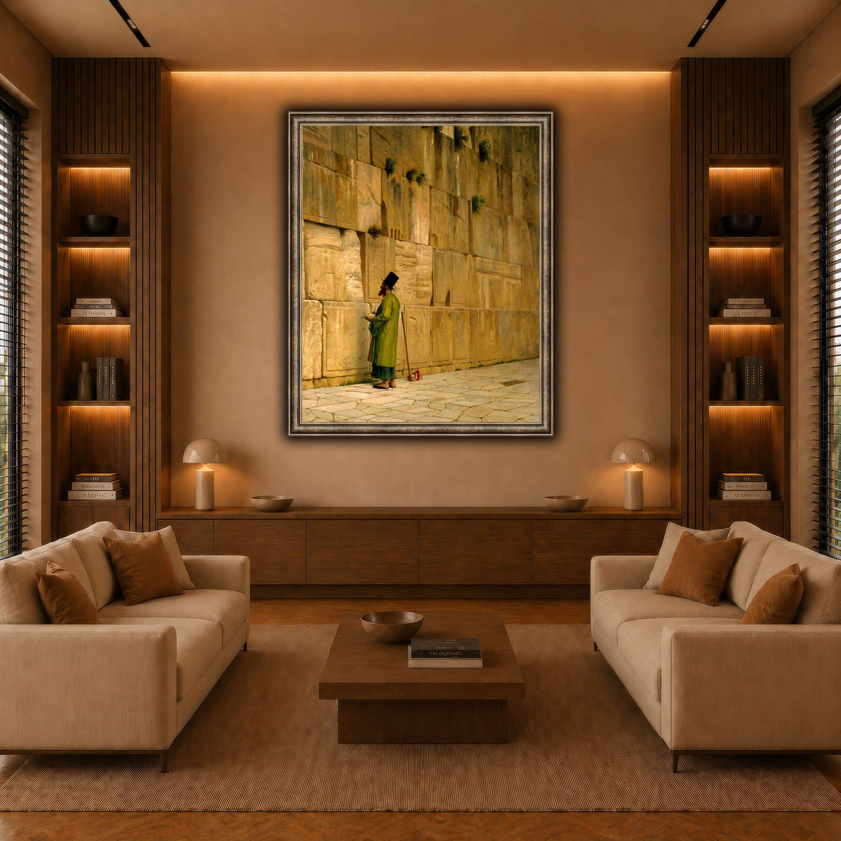 The_Wailing_Wall_Jean-Léon_Gérôme warm-living-room