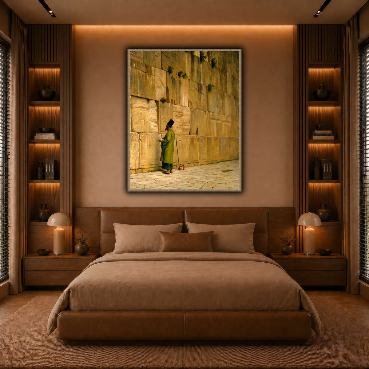 The_Wailing_Wall_Jean-Léon_Gérôme warm-bedroom