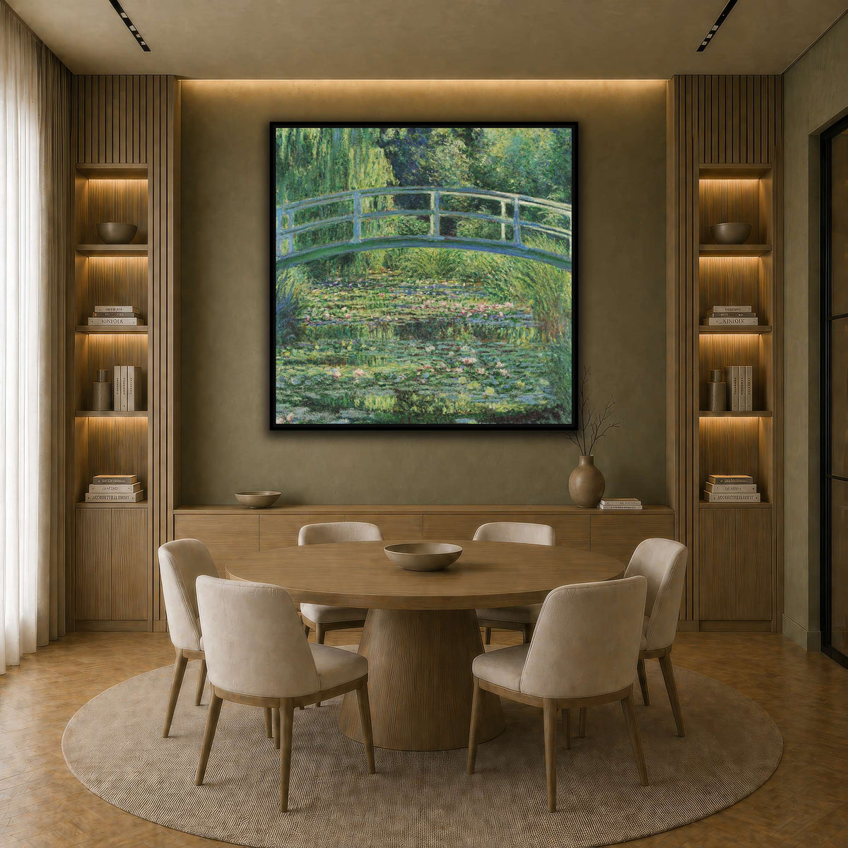 The_Water-Lily_Pond earth-dining room
