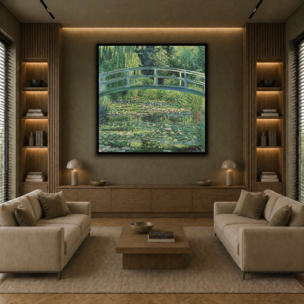 The_Water-Lily_Pond earth-living room