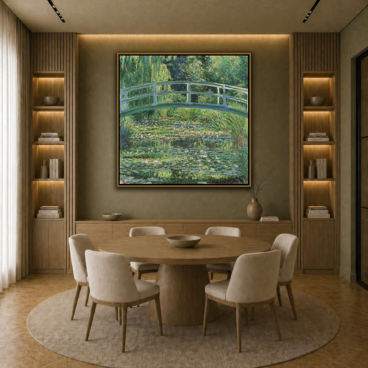 The_Water-Lily_Pond earth-dining room