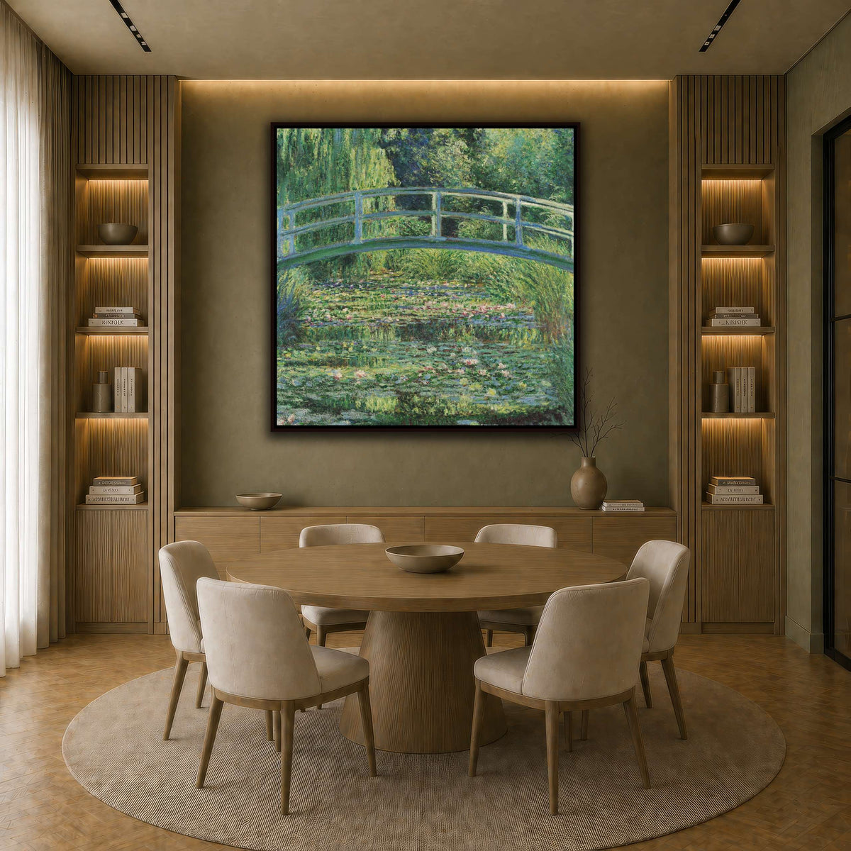 The_Water-Lily_Pond earth-dining room