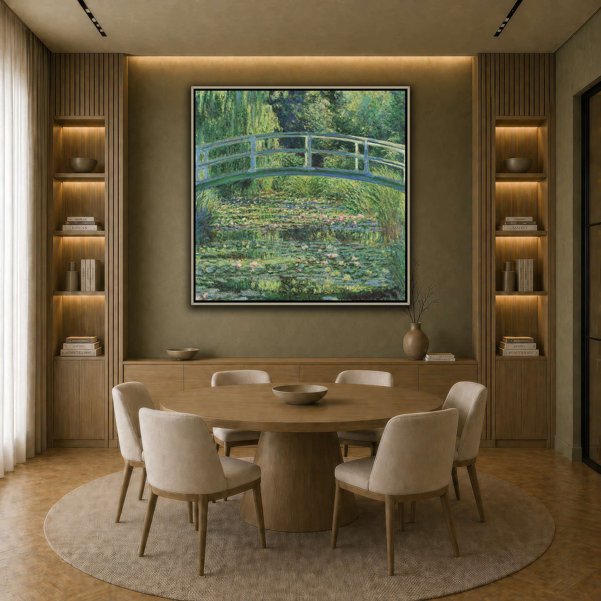 The_Water-Lily_Pond earth-dining room