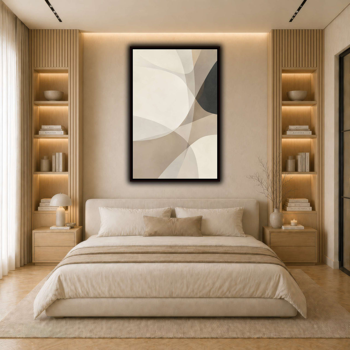 Translucent Neutrals in Motion-7 light neutral- bedroom