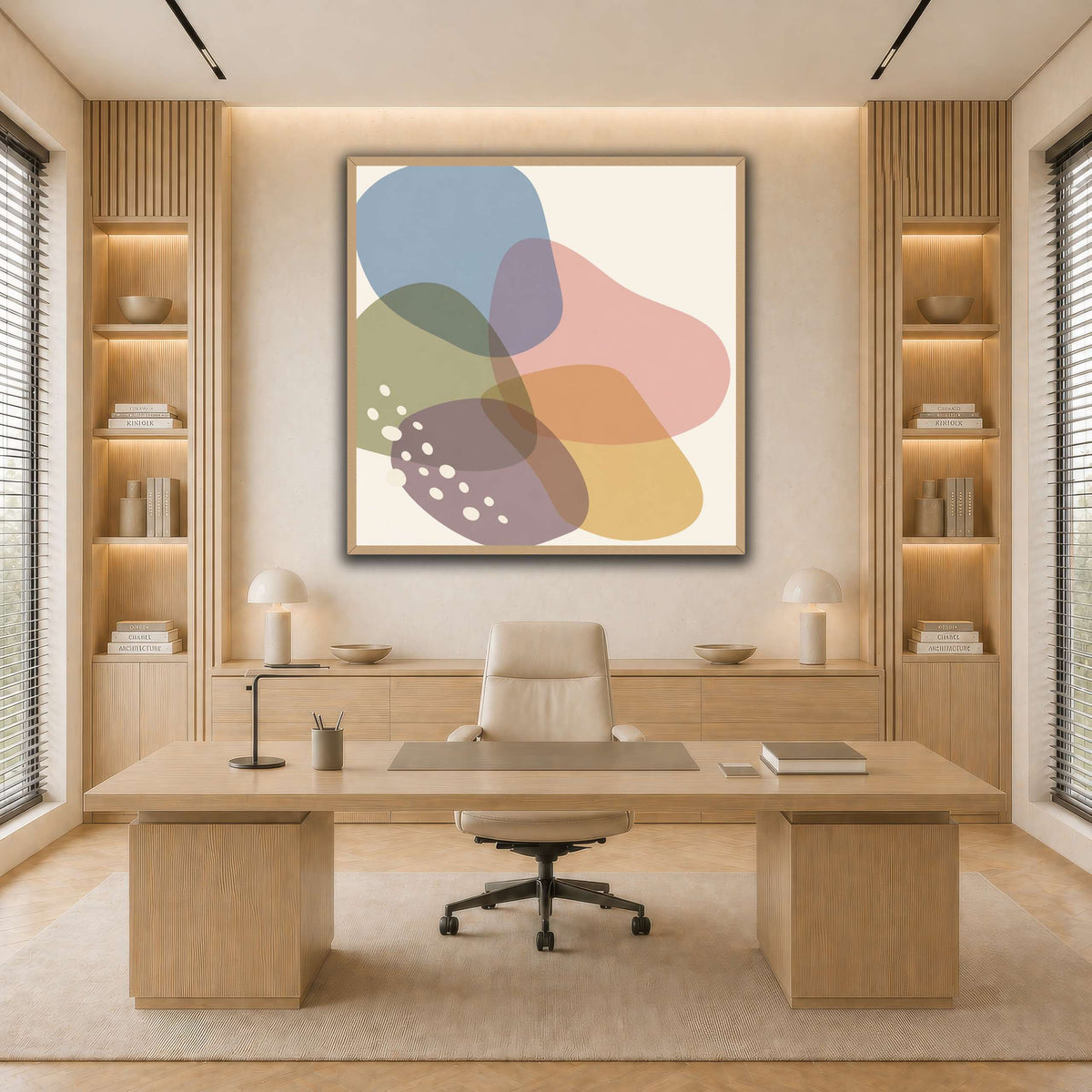 Translucent Polygon Constellation-2 light neutral-office