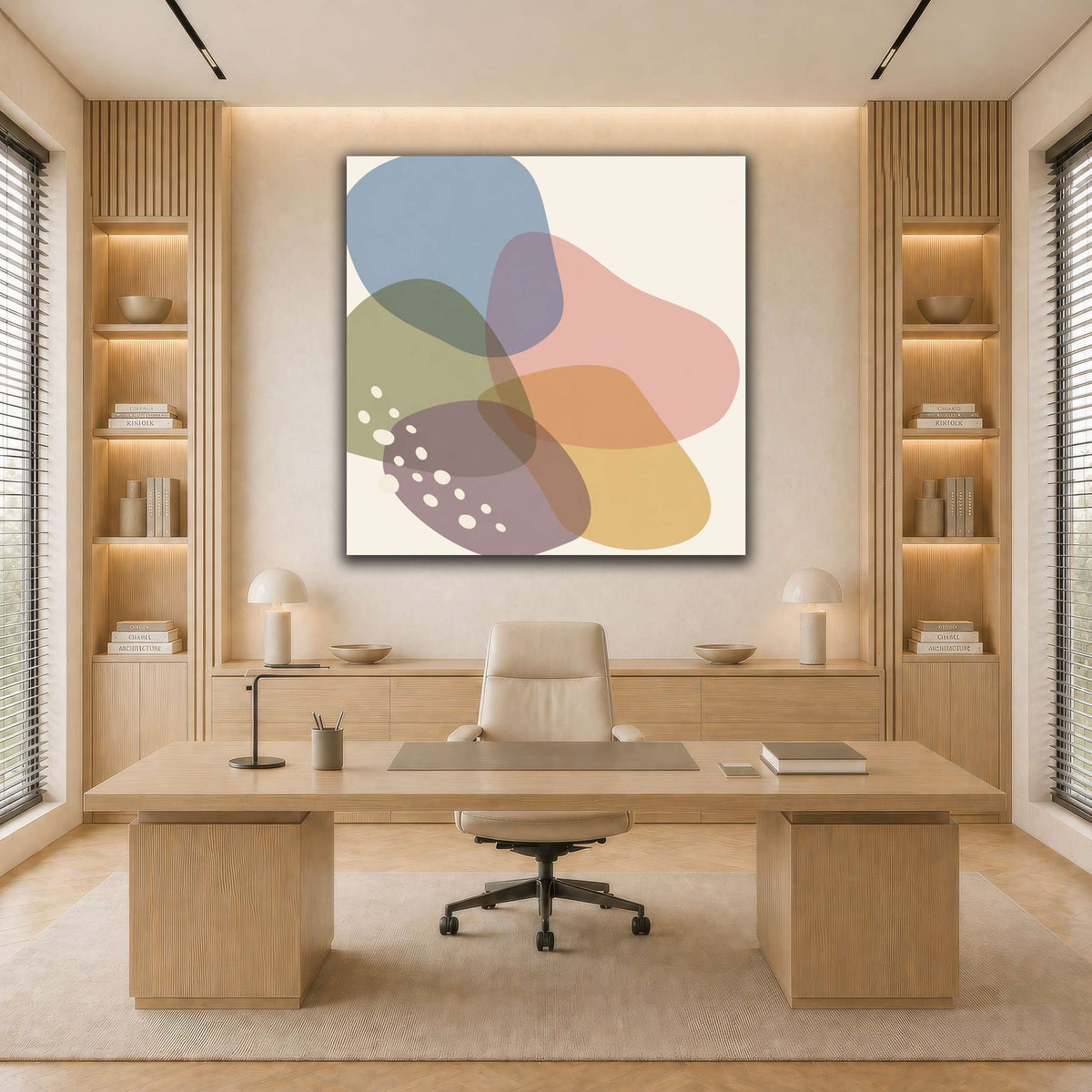 Translucent Polygon Constellation-2 light neutral-office