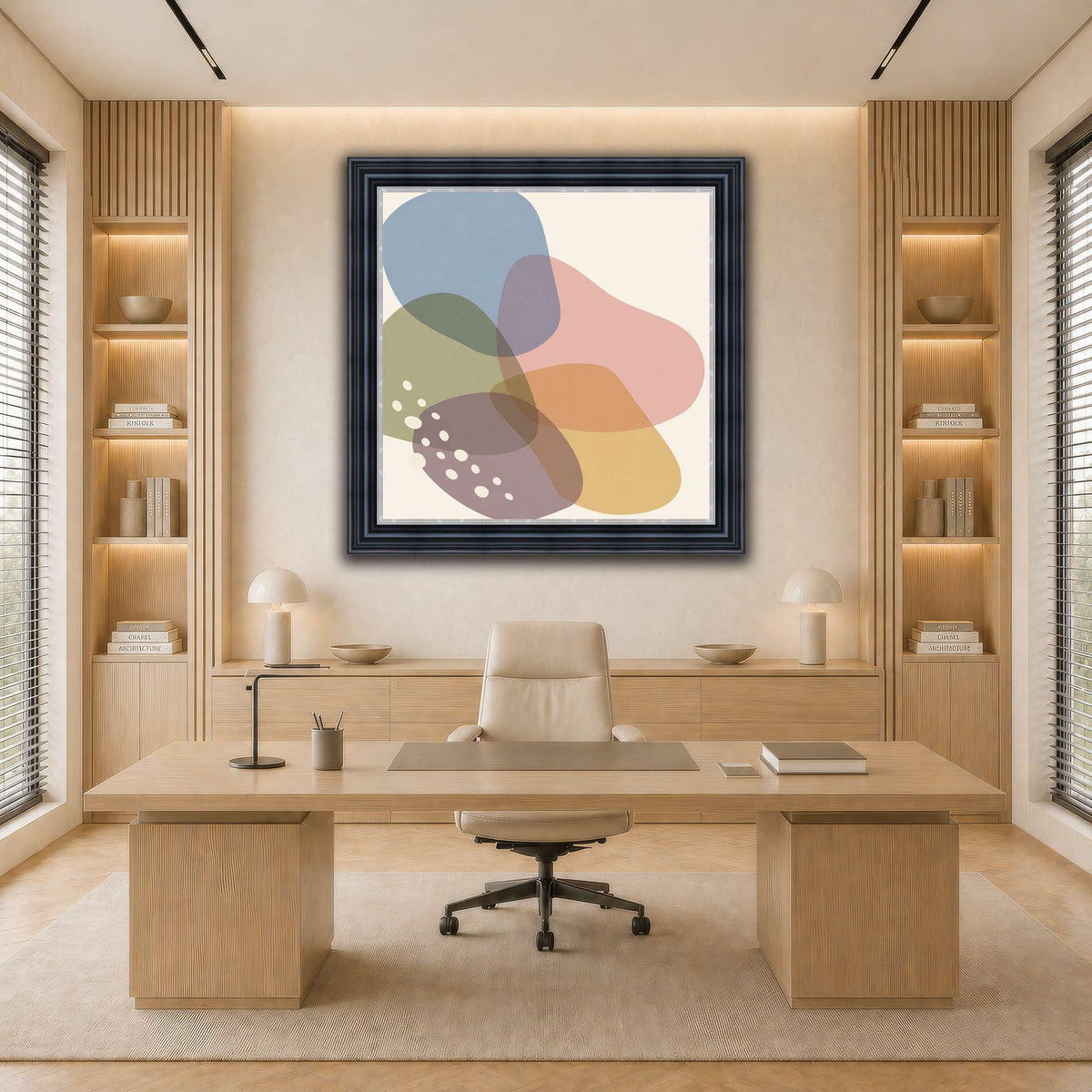 Translucent Polygon Constellation-2 light neutral-office