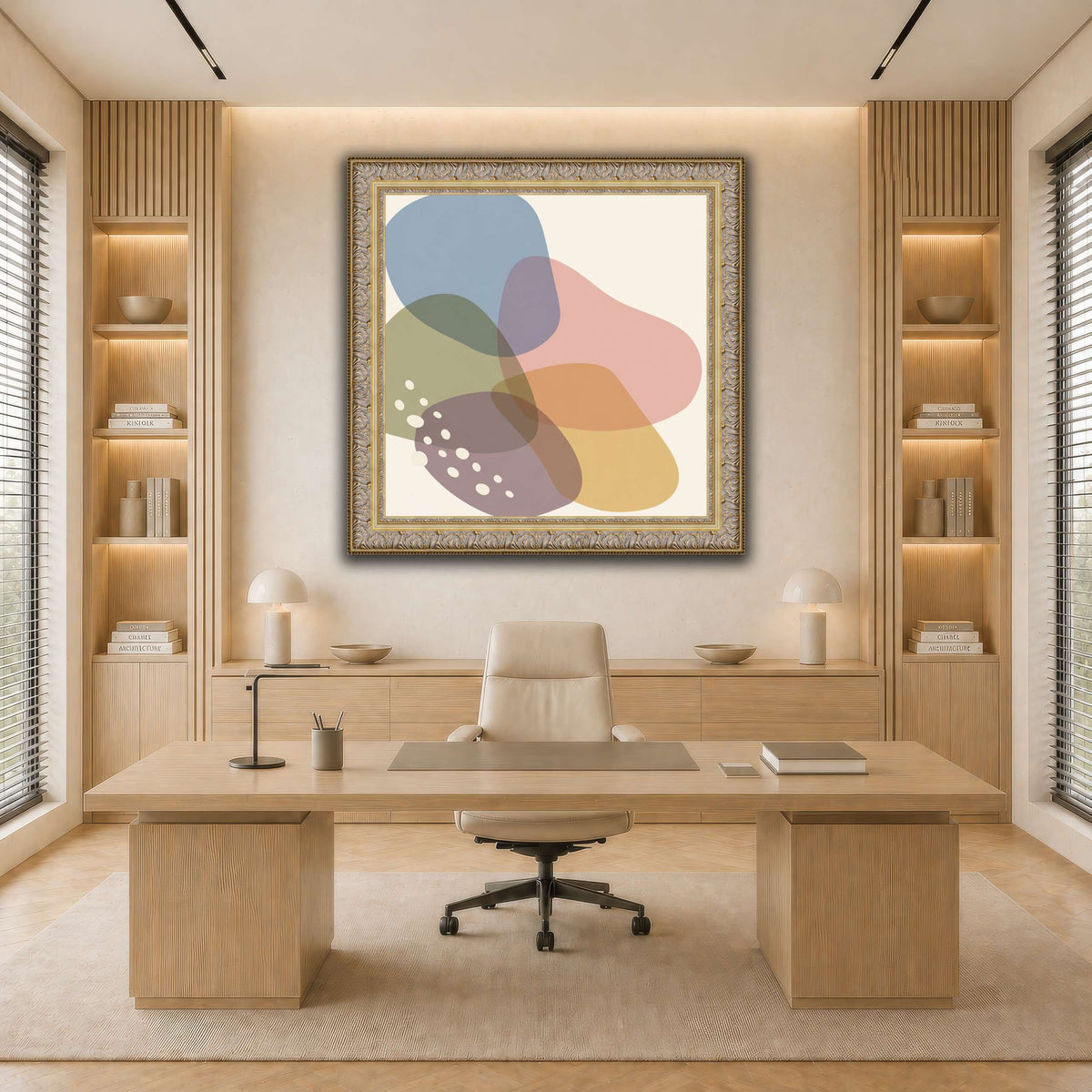 Translucent Polygon Constellation-2 light neutral-office