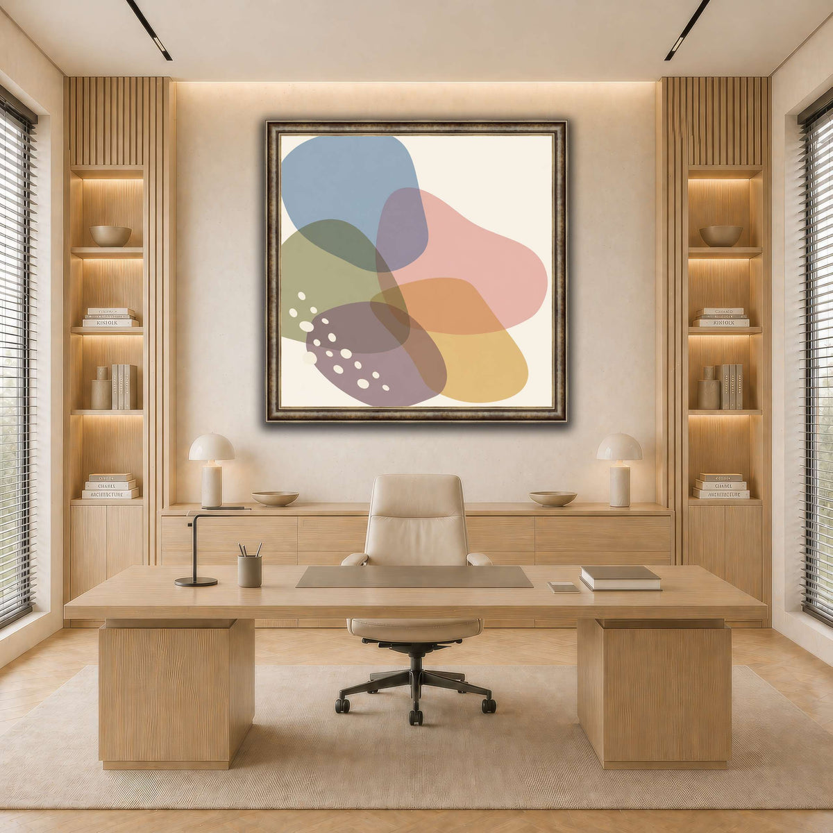 Translucent Polygon Constellation-2 light neutral-office