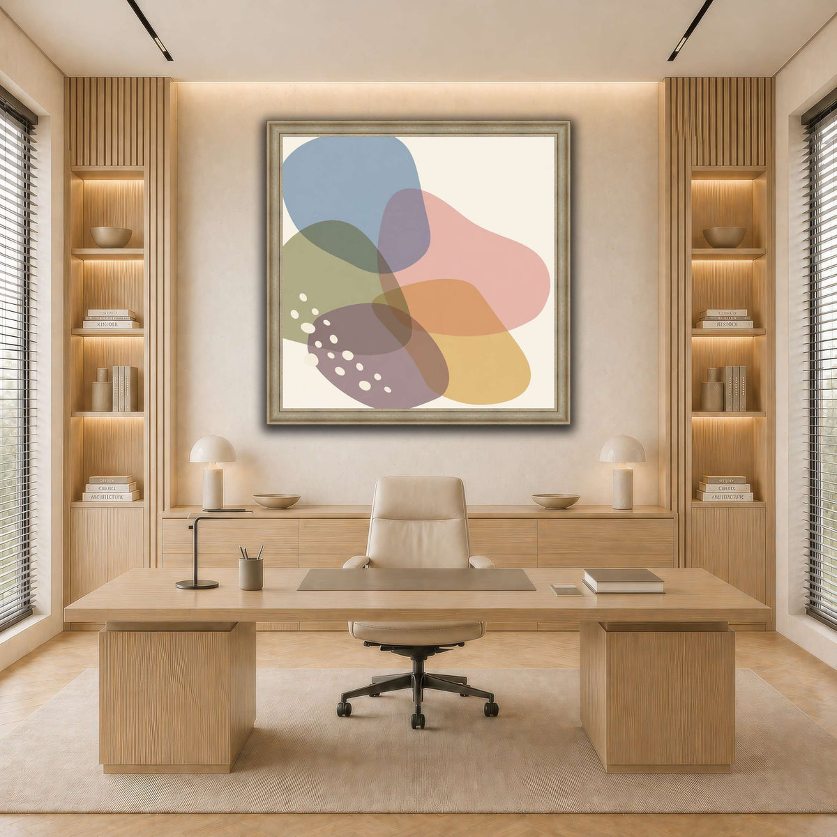 Translucent Polygon Constellation-2 light neutral-office