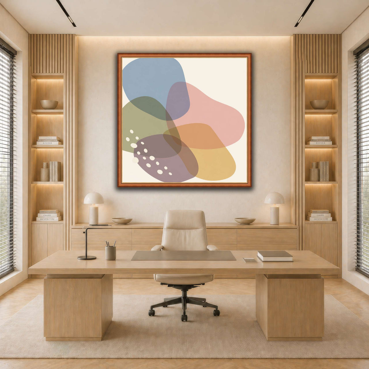 Translucent Polygon Constellation-2 light neutral-office