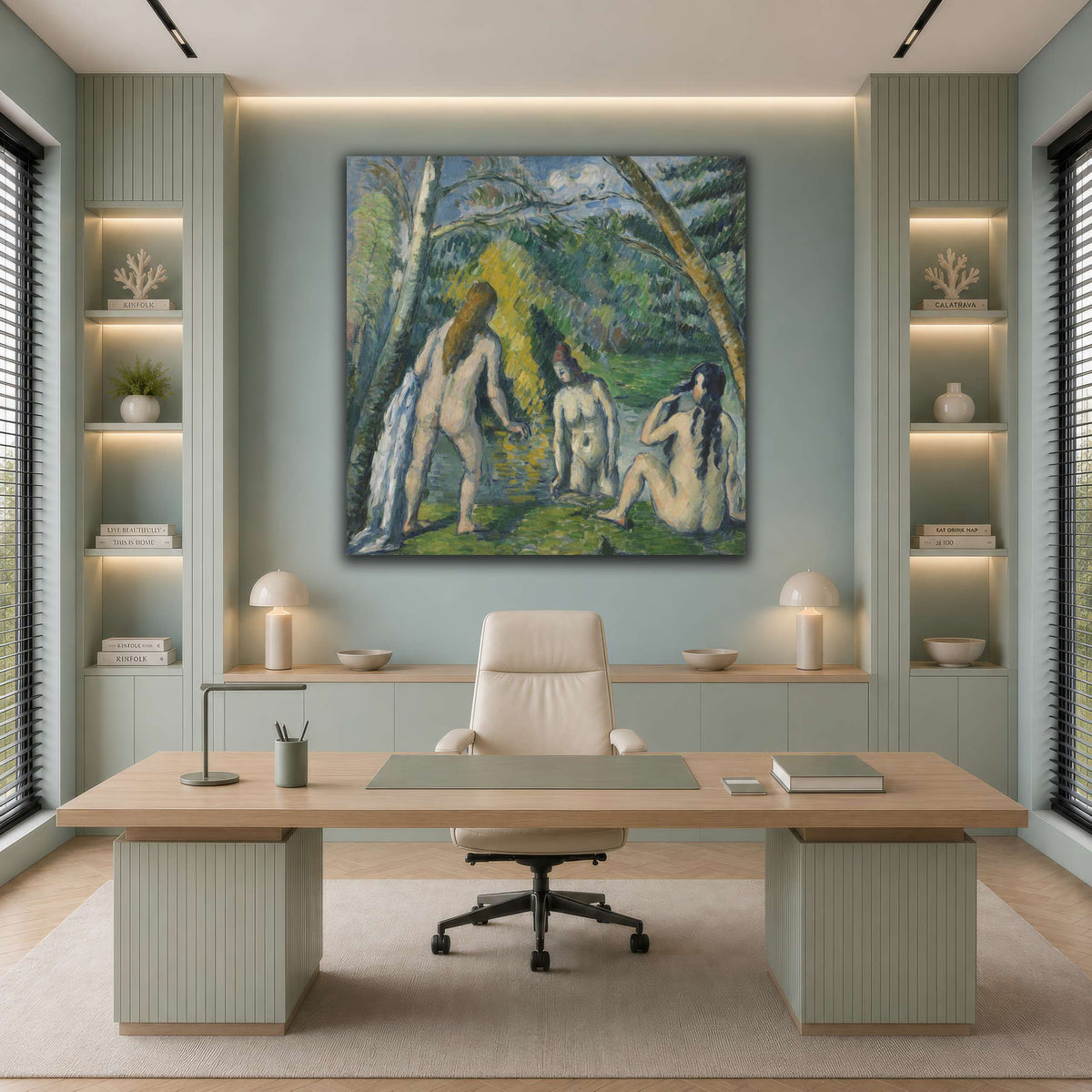 Trois_baigneuses_by_Paul_Cezanne cool-office