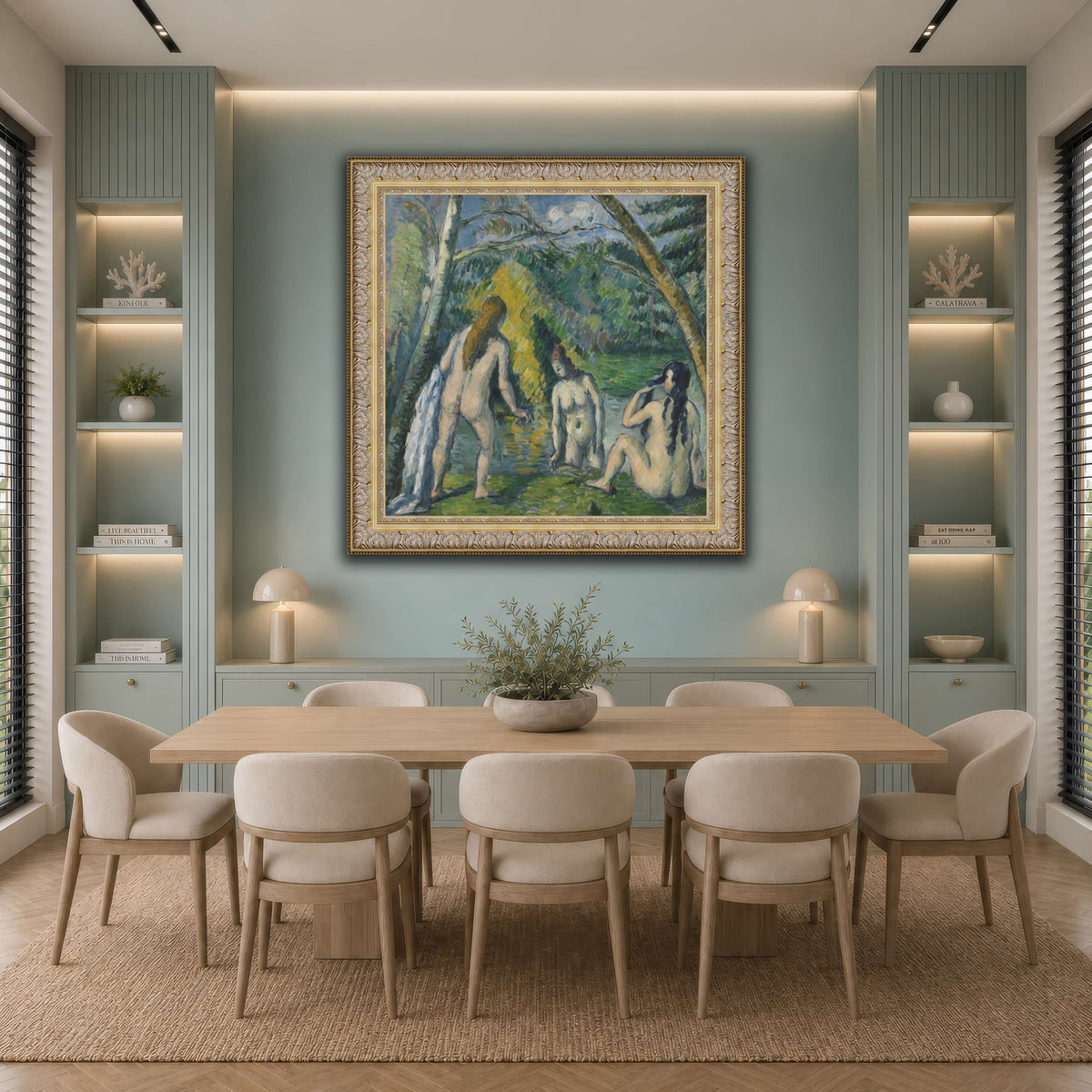 Trois_baigneuses_by_Paul_Cezanne cool-dining