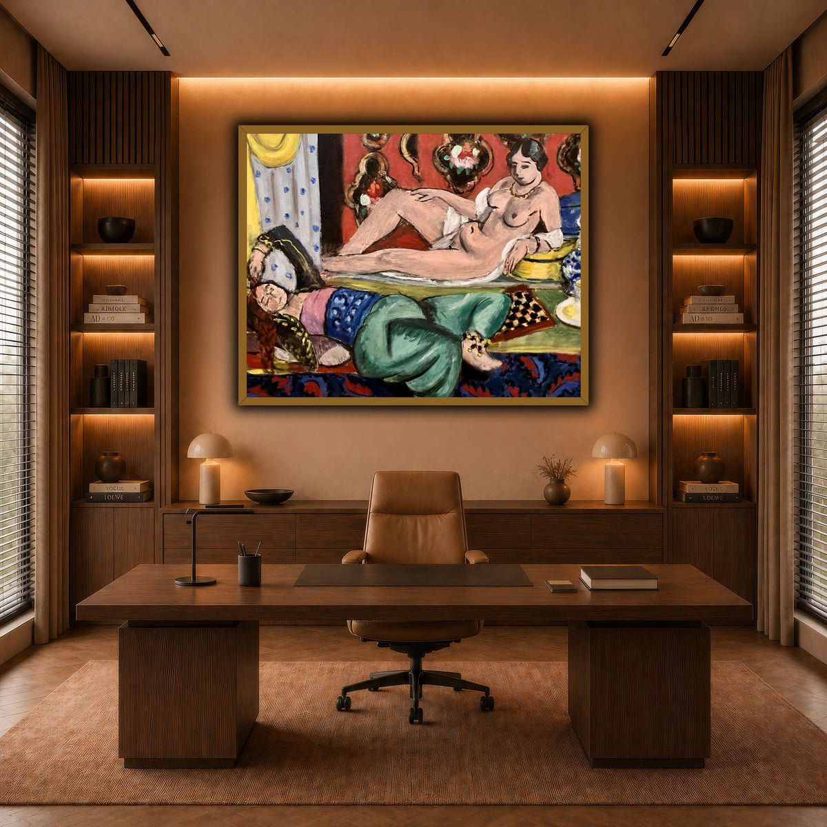 Two_Odalisques_Henri_Matisse warm-office