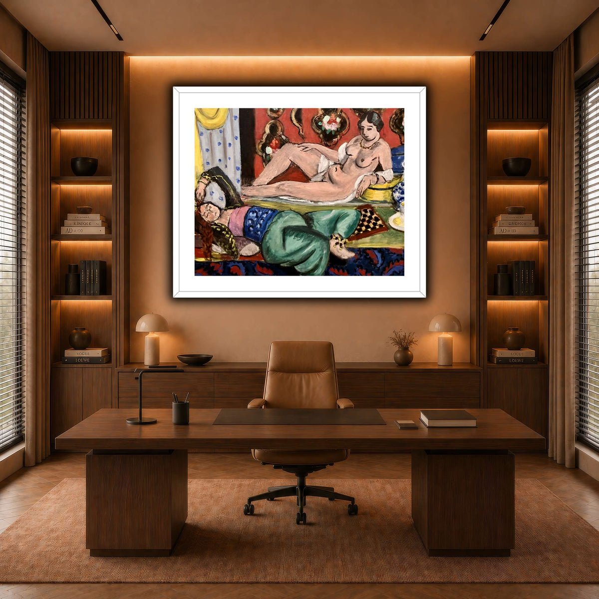 Two_Odalisques_Henri_Matisse warm-office