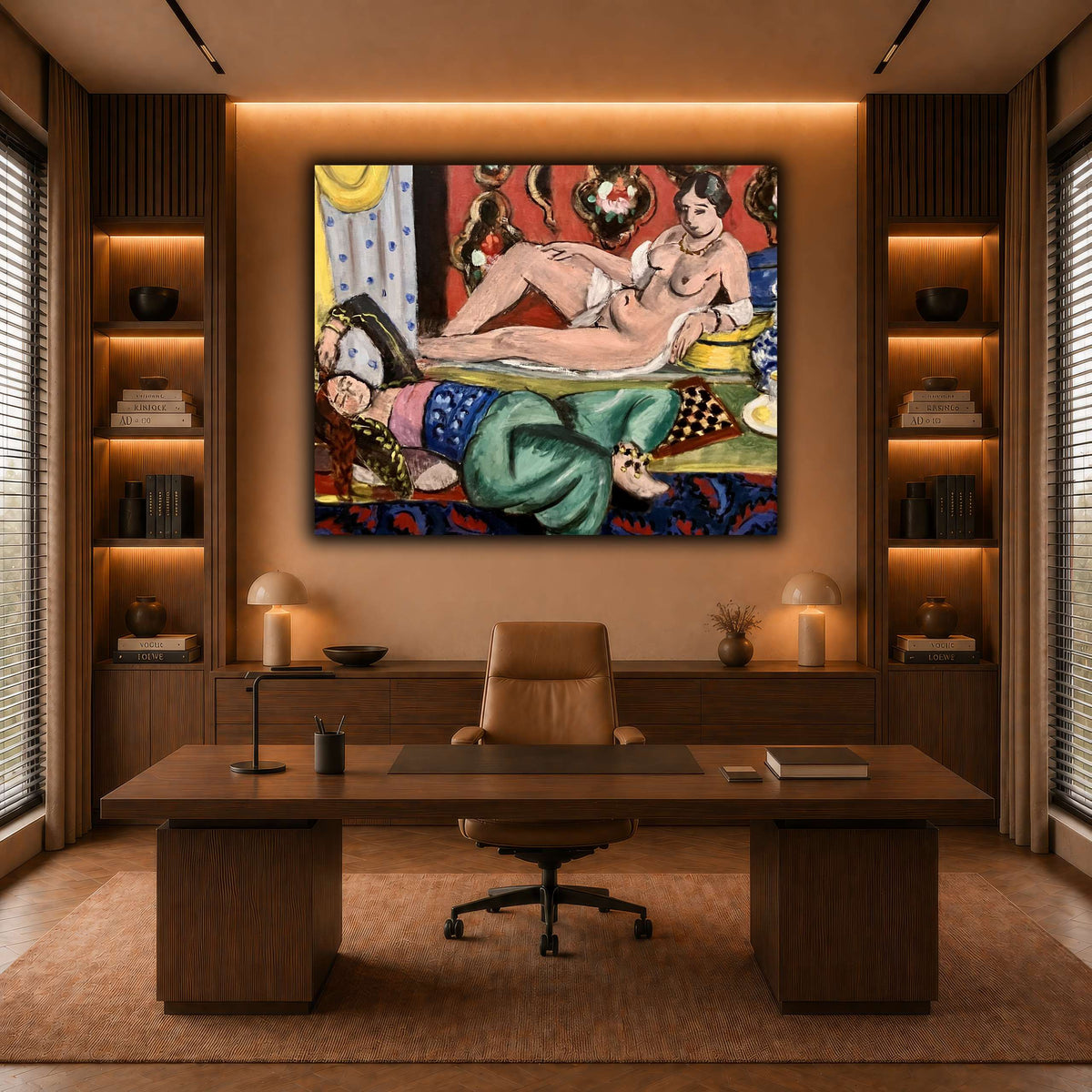 Two_Odalisques_Henri_Matisse warm-office