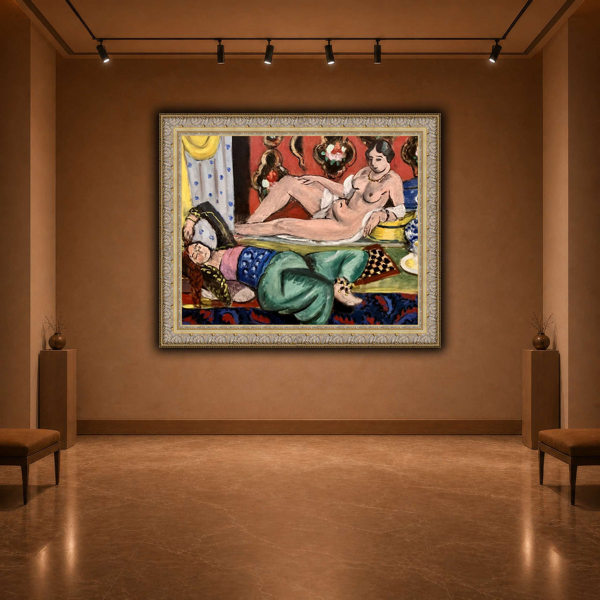 Two_Odalisques_Henri_Matisse warm-agallery