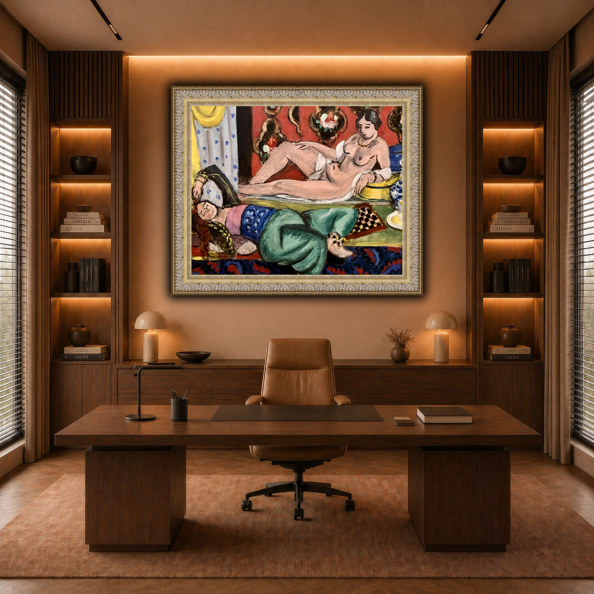 Two_Odalisques_Henri_Matisse warm-office