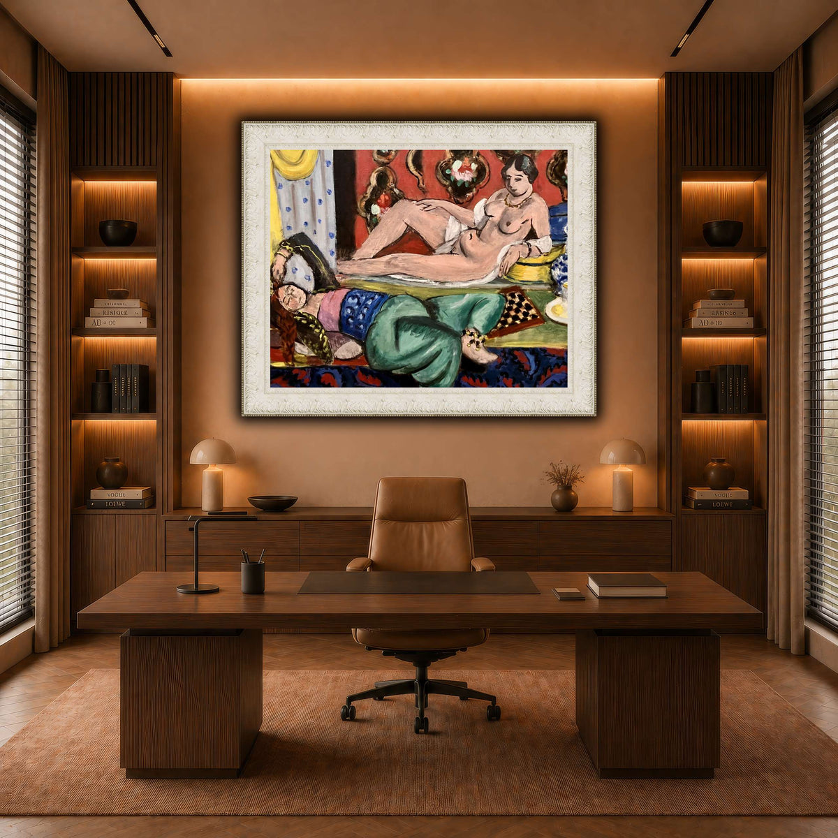 Two_Odalisques_Henri_Matisse warm-office