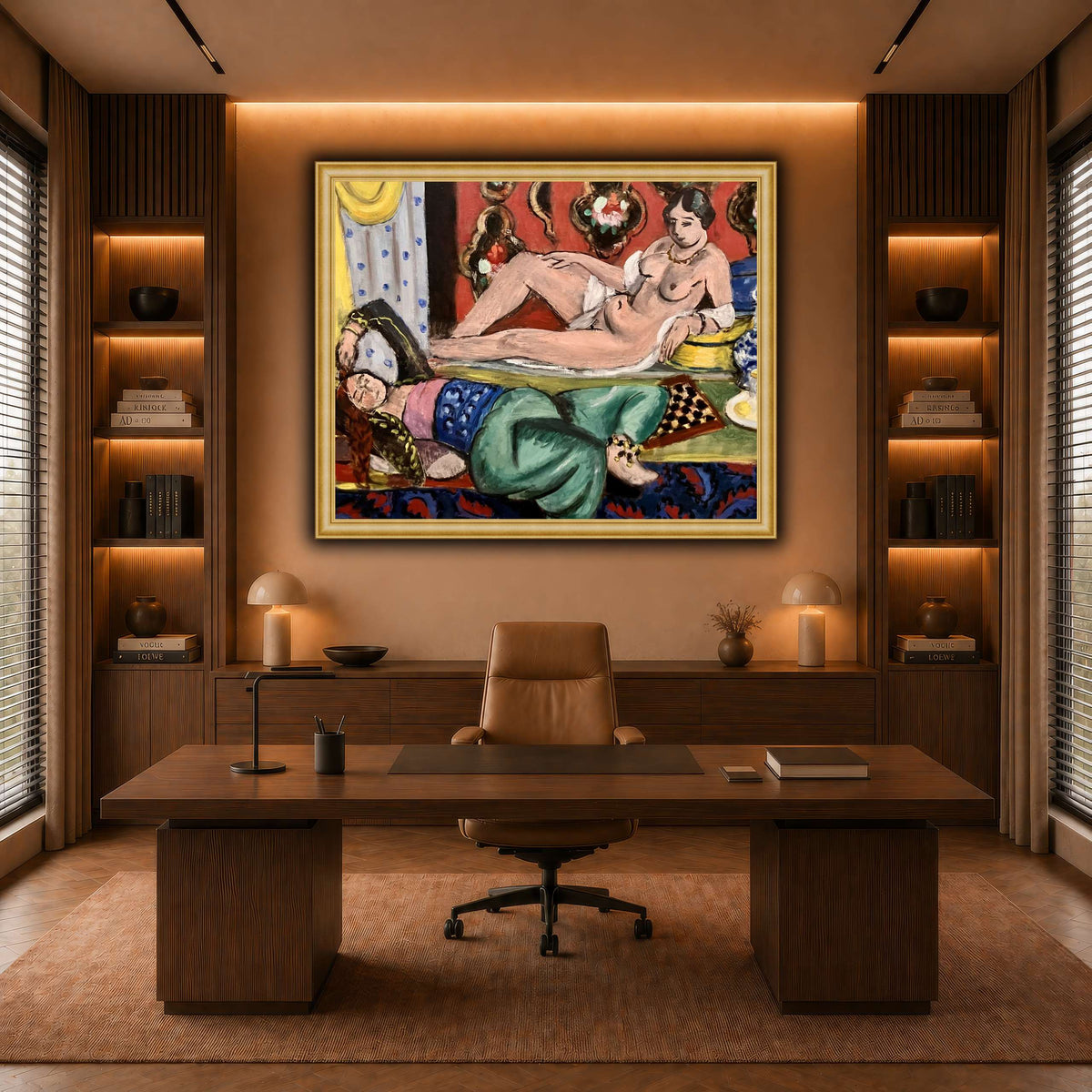 Two_Odalisques_Henri_Matisse warm-office