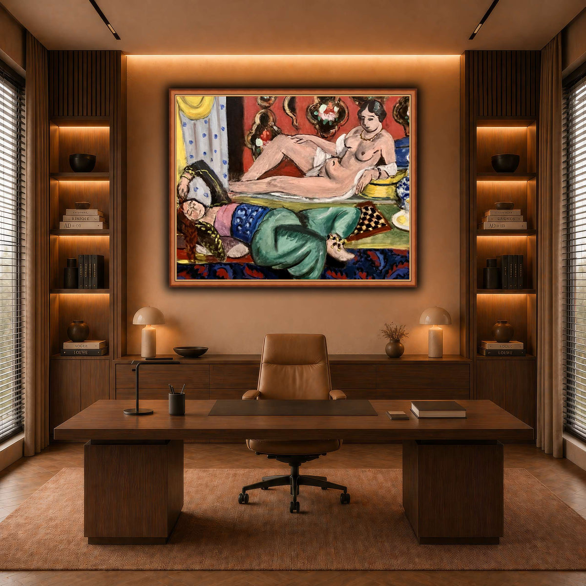 Two_Odalisques_Henri_Matisse warm-office