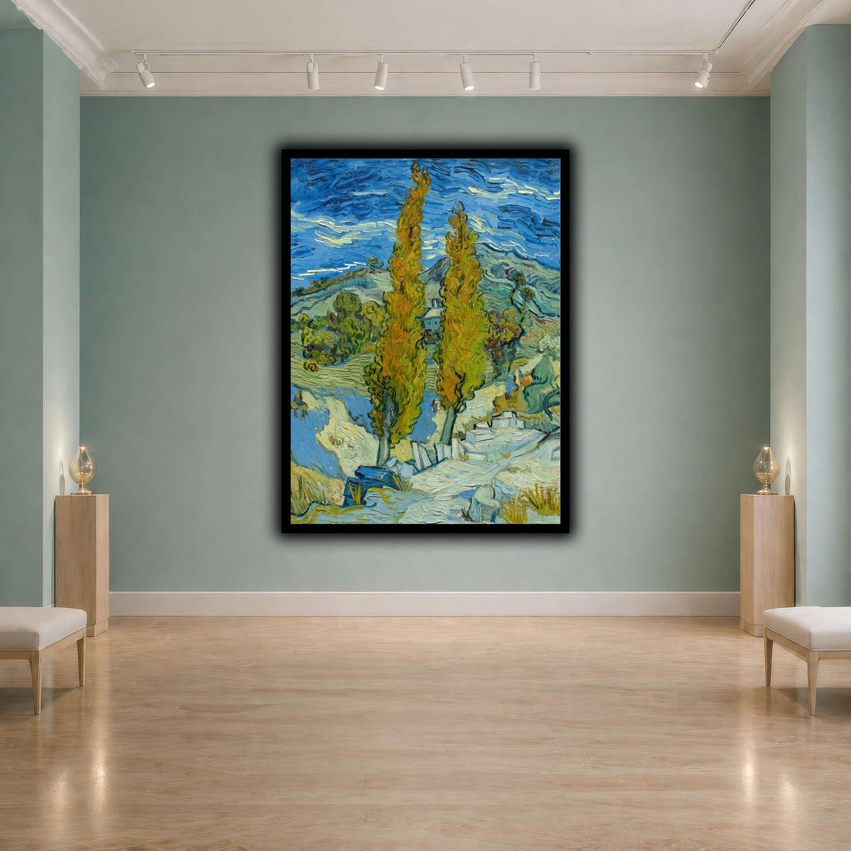 Two_Poplars_in_the_Alpilles cool-agallery