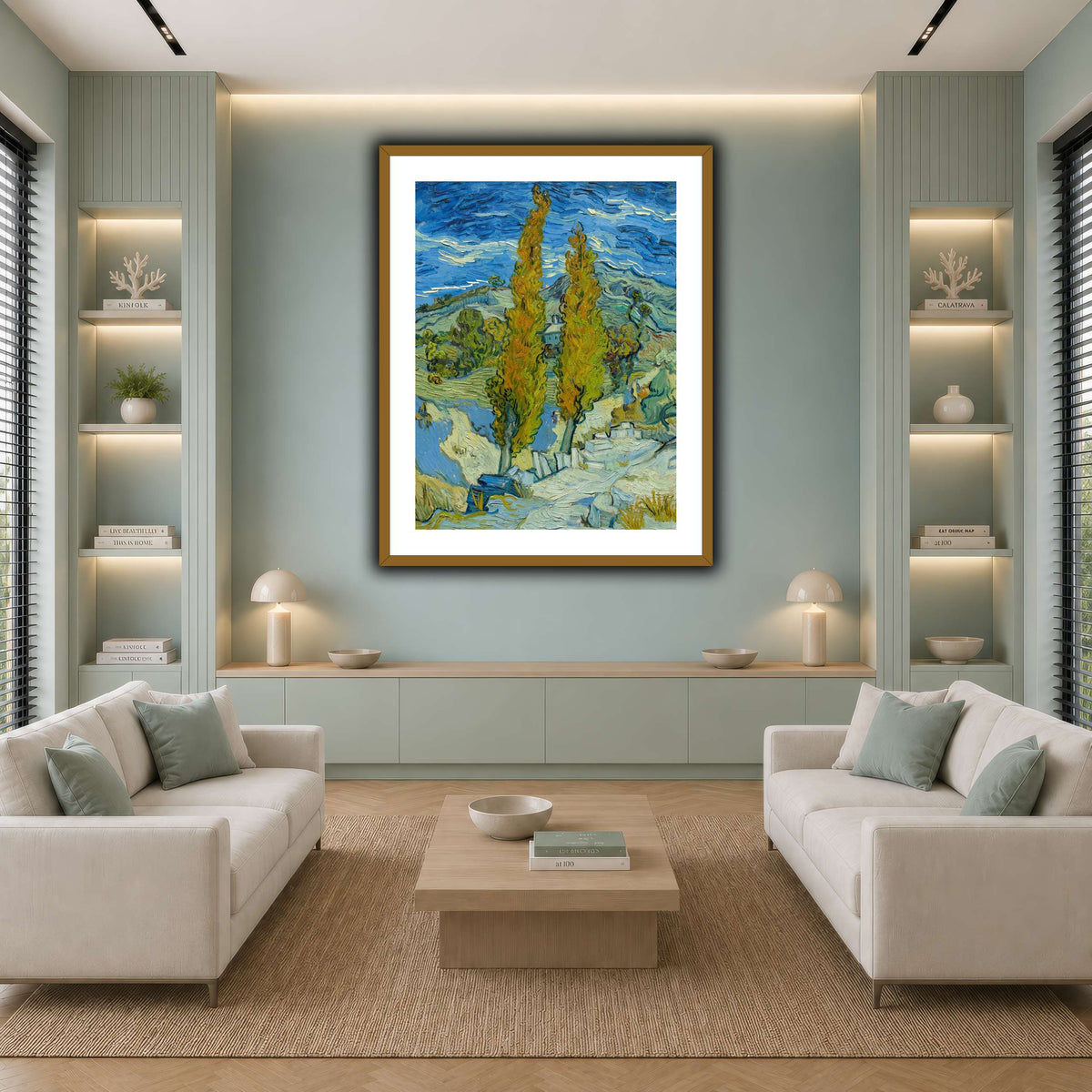 Two_Poplars_in_the_Alpilles cool-living room