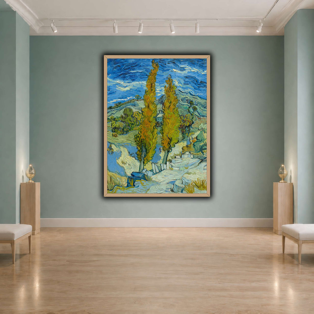 Two_Poplars_in_the_Alpilles cool-agallery
