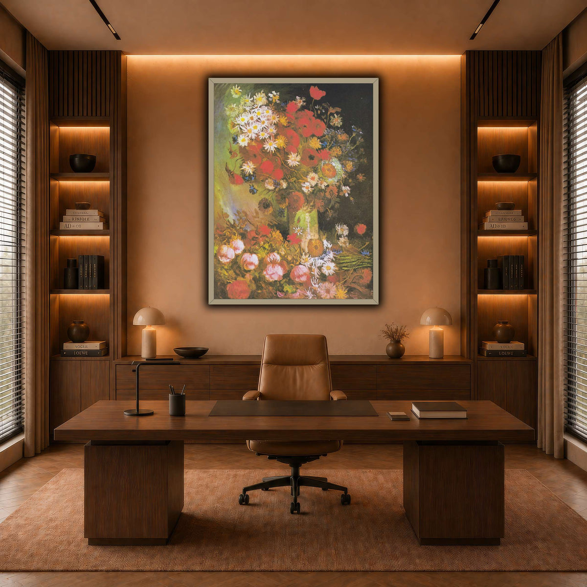 Van_Gogh_-_Vase_mit_Mohn-_und_Kornblumen,_Pfingstrosen_und_Chrysanthemen warm-office