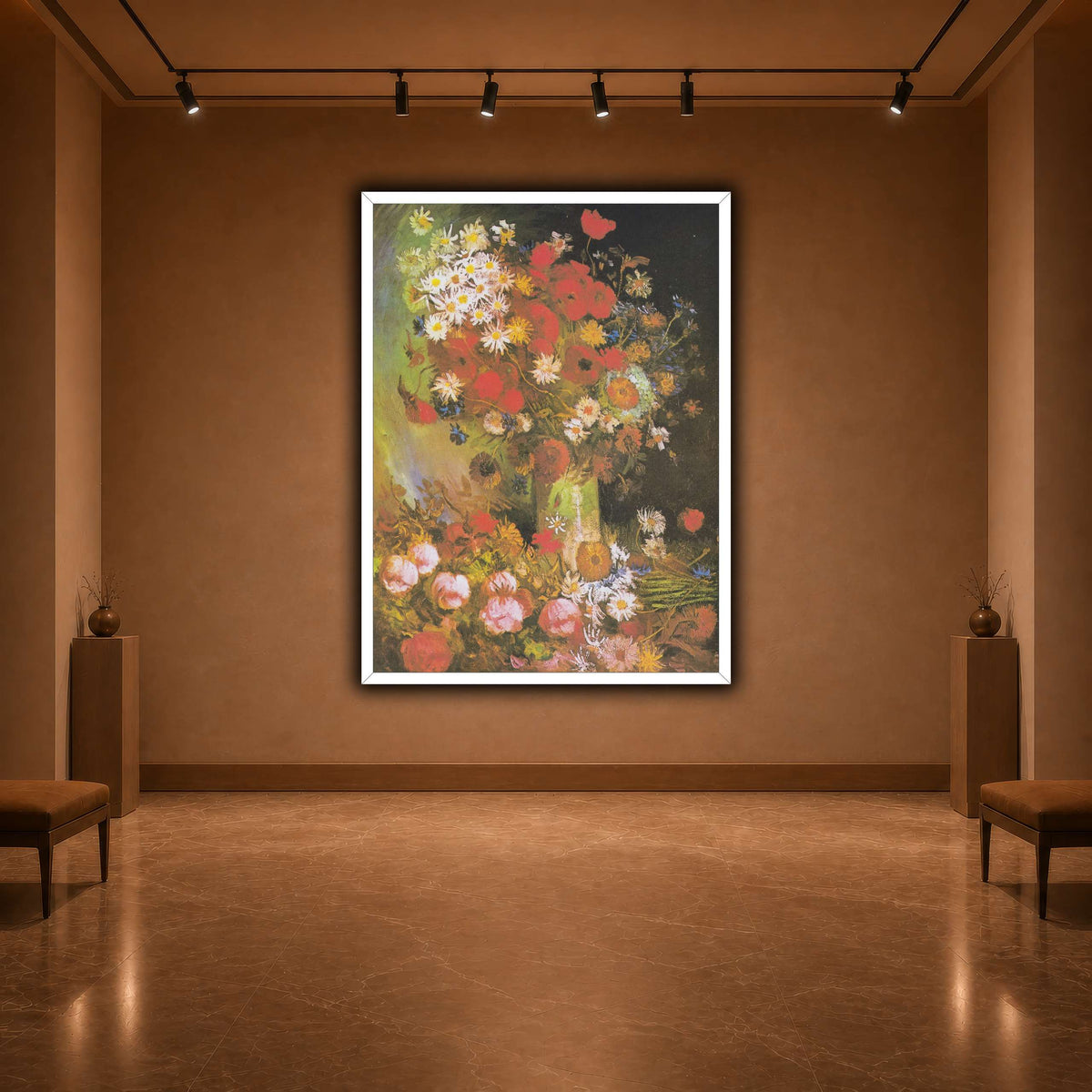 Van_Gogh_-_Vase_mit_Mohn-_und_Kornblumen,_Pfingstrosen_und_Chrysanthemen warm-agallery