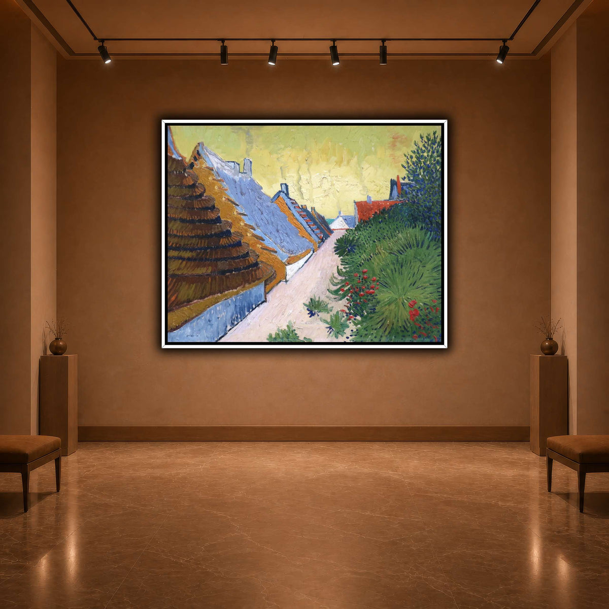 Van_Gogh_Gasse_in_Saintes-Maries warm-agallery