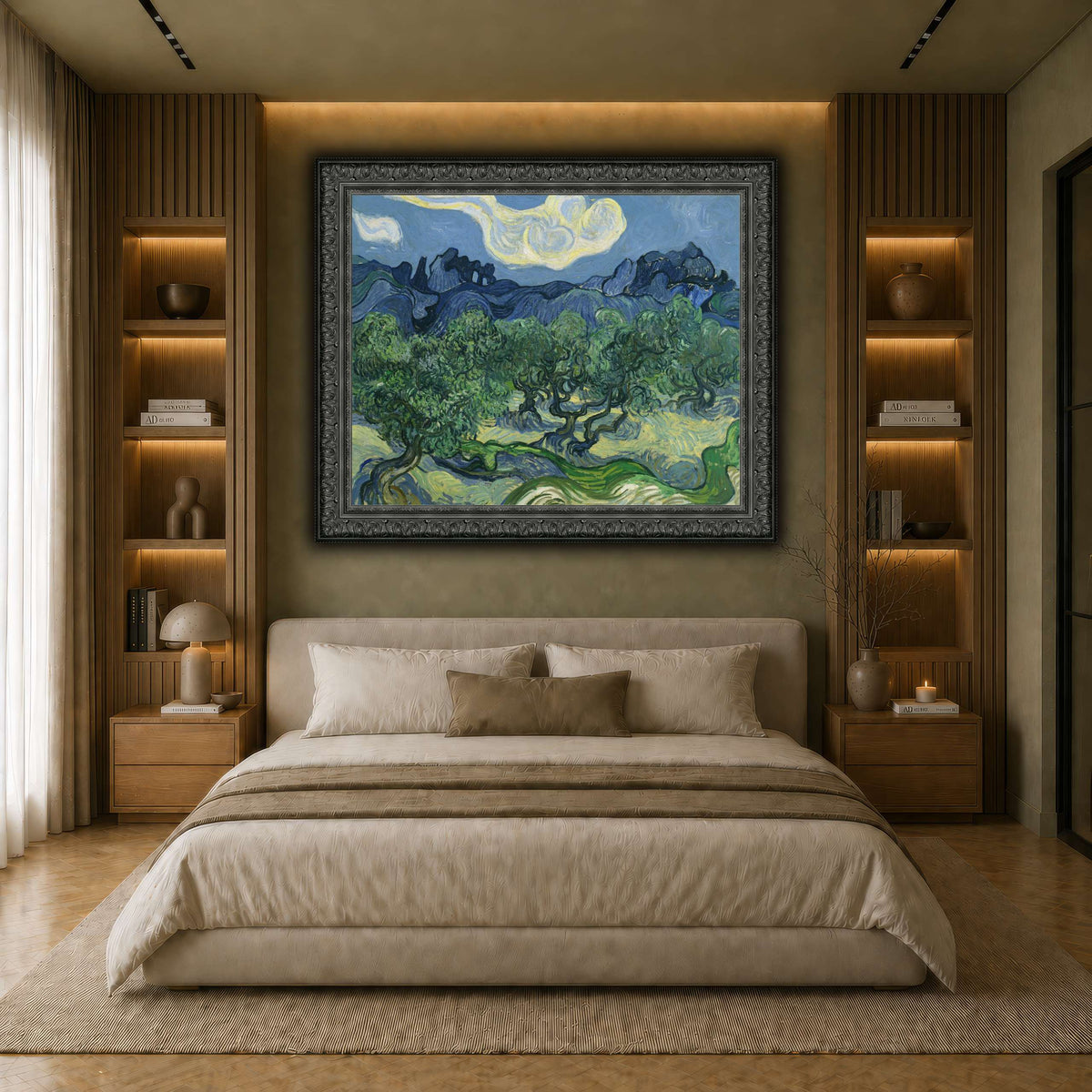 Van_Gogh_The_Olive_Trees. earth-bedroom