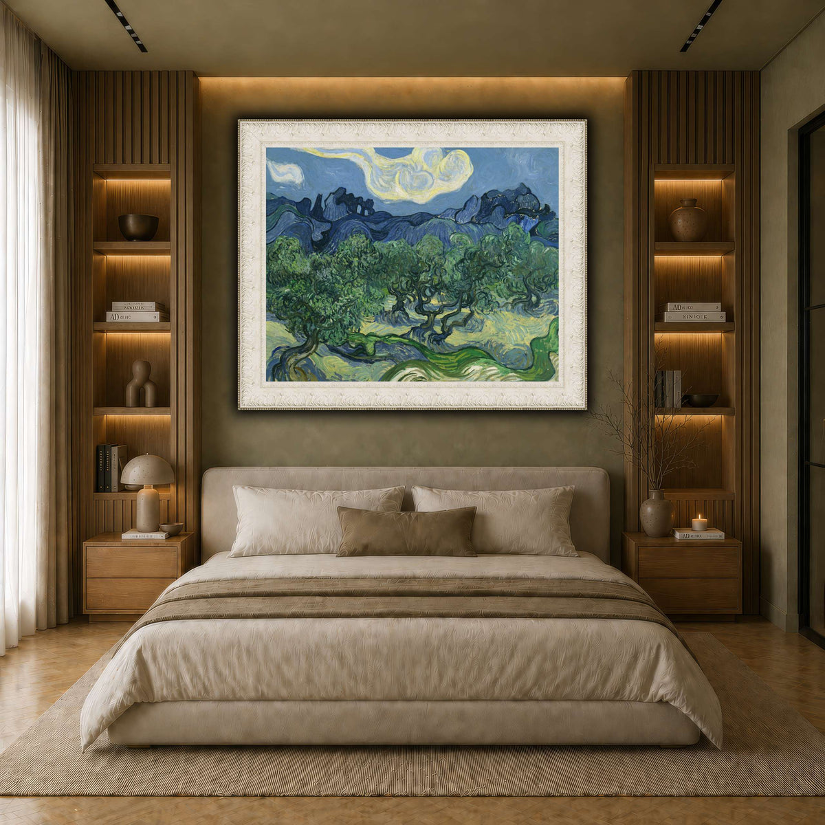Van_Gogh_The_Olive_Trees. earth-bedroom
